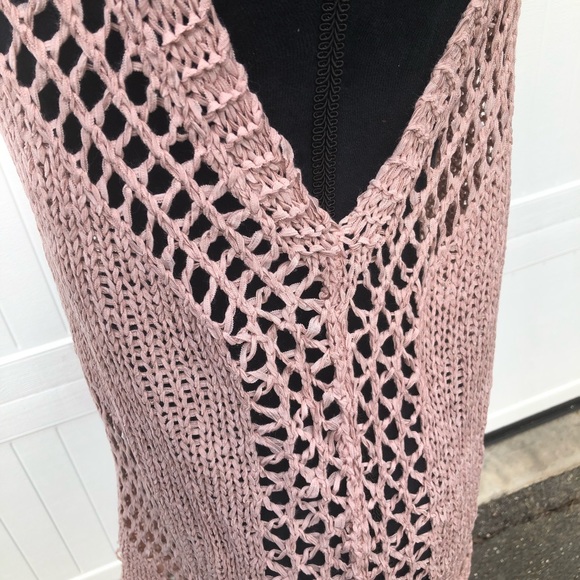 πΈπΈ Fringed Linen Blend Knit Tank πΈπΈ - Picture 7 of 14